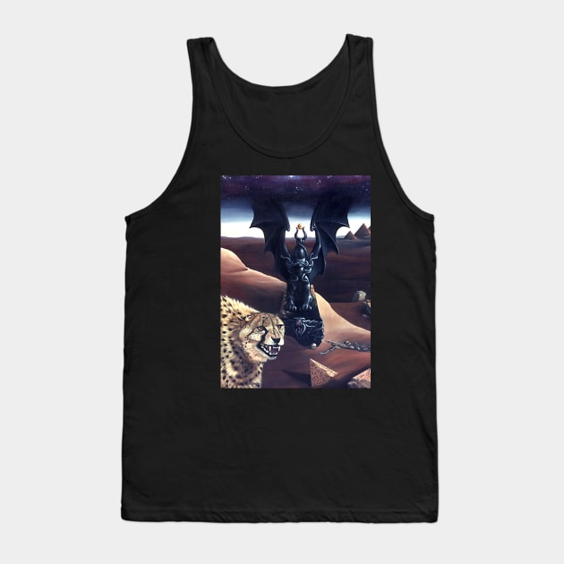 A Faceless God Tank Top by ferinefire